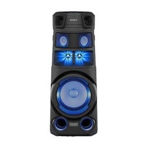 Sony High-Power Party Speaker with Bluetooth Technology Black and Blue Sony High-Power Party Speaker with Bluetooth Technology Black and Blue